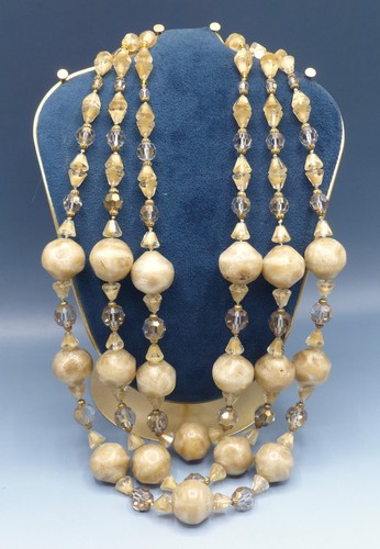 Ancien collier perles - collier, en