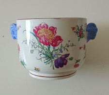 Ancien  cache-pot en faïence