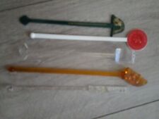 5 COGNAC Advertising Mixer Shaker Nozzle LOT OF WHICH HENNESSY & VINTAGE