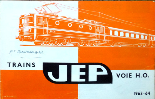 Jep trains model - ho,