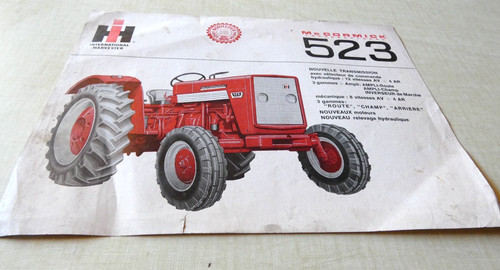 Bochure cormick 523 - mc,
