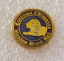 Concours d' Elegance Meadowbrook Hall Enameled Lapel Vest Hat Pin Tie Tac