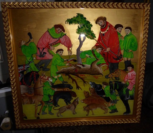 Peinture fixé sous - peinture,