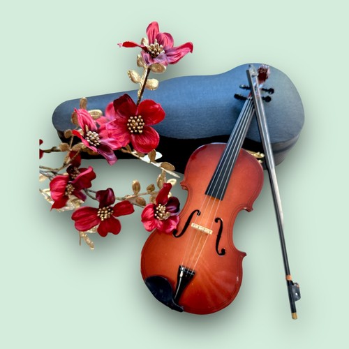 Petit violon décoratif - petit, avec