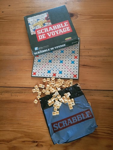 Scrabble voyage vintage - de, –