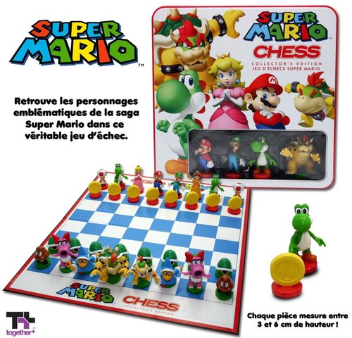 Jeu echec super mario - d'echec,
