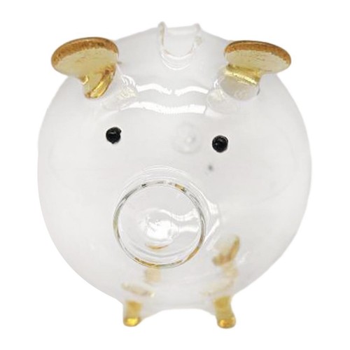 Tirelire cochon verre - en,