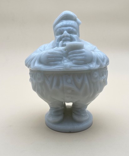 Rare white opaline charlot - white,