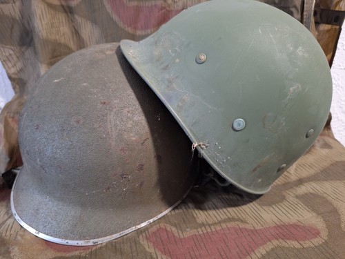 Casque acier américain - acier,