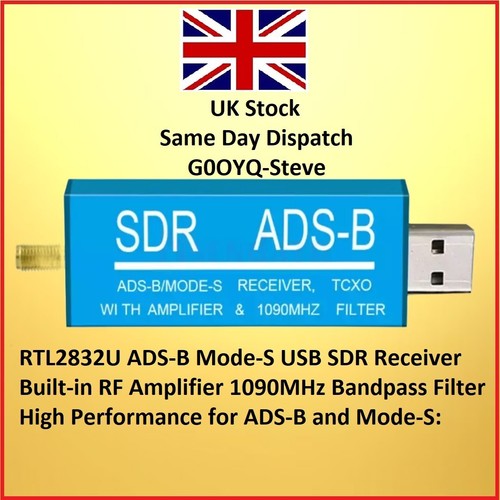 Rtl2832u ads mode usb sdr - ads-b,