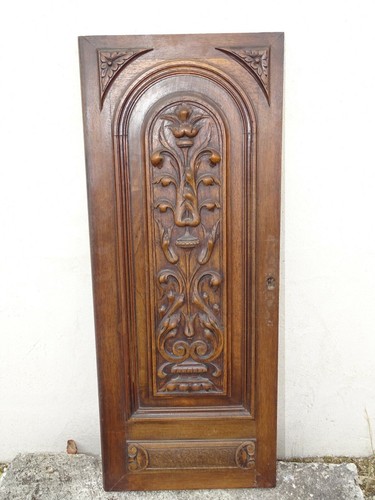 Jolie ancienne porte - porte, noyer