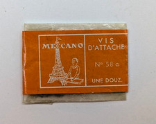 MECCANO VIS ATTACHE 58a Sachet