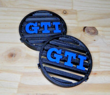 Aérateur tableau de bord - GTI - Golf MK4 - NOIR/BLEU