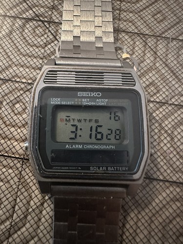 Vintage mens seiko a628 5000 - vintage,