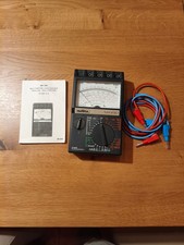 Metrix MX 230 Meter Analog Multimeter Multimeter Instructions Lead