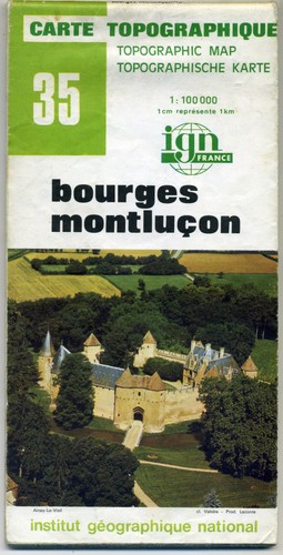 Carte topographique ign france - carte,