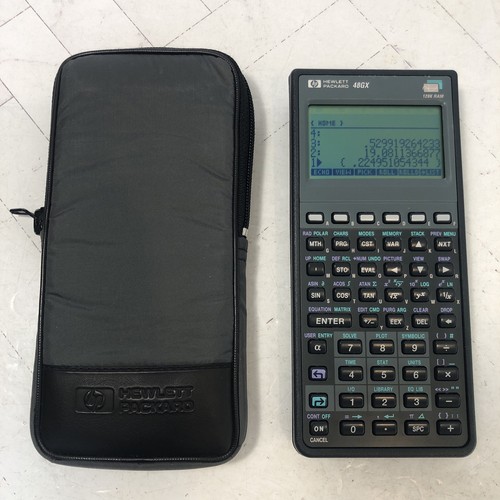 Hewlett packard 48gx - hewlett,
