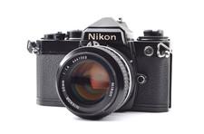 【Presque comme neuf】Appareil photo reflex argentique Nikon FE noir 35 mm +...