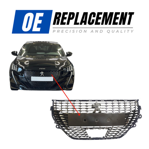 Grille calandre avant phase - de,