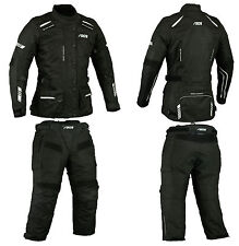 MOTORCYCLE COMBINATION WOMEN'S COMBO MOTORCYCLE CLOTHING JACKET PANTS size XS - 2XL