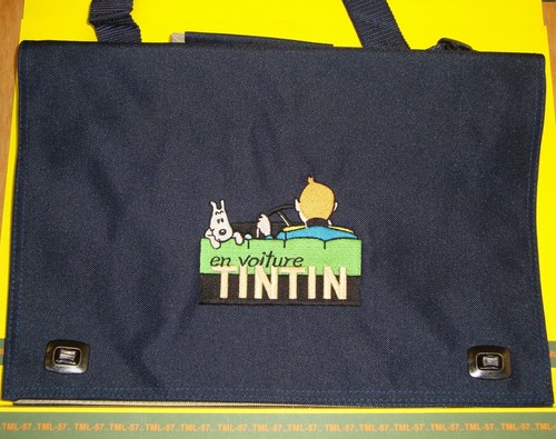Sac tintin atlas cartable - tintin,