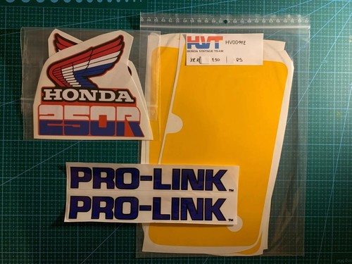 Honda 250 1985 stickers - xr,