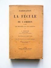 Fabrication de la fécule et de l'amidon  -  pomme de terre