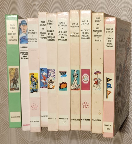 Bibliothèque rose verte - ,