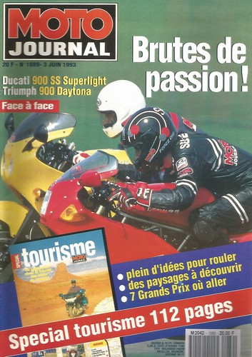 Moto journal 1089 duc - journal, n°1089