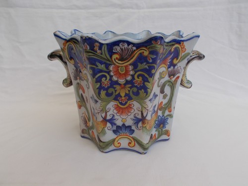 Cache pot faience desvres - cache,