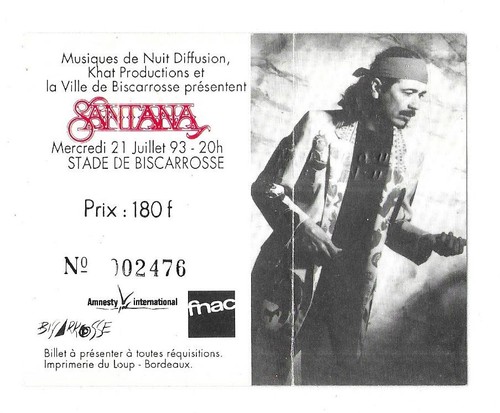 Rare ticket billet de - ticket,