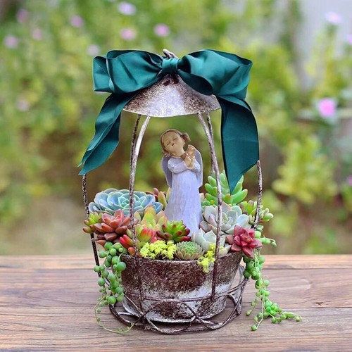 Porte plantes vintage - vintage, pot