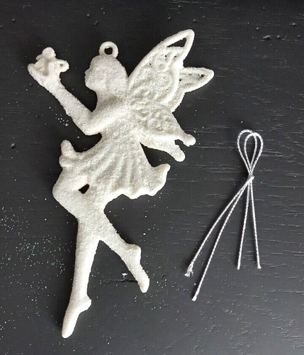 Fee blanche paillettes - à,