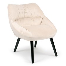 Fauteuil design velours - fauteuil,
