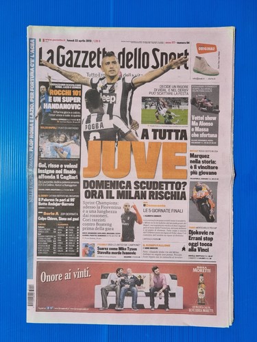Gazetta dello sport avril - 22,