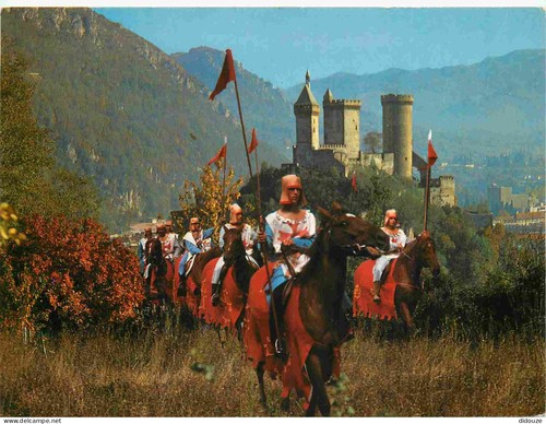 Carte postale foix le - -,