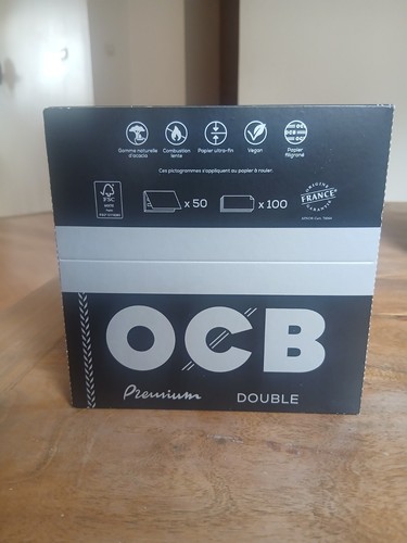 Ocb premium double papier - double,