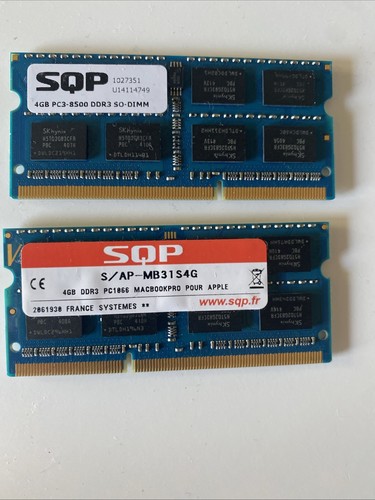 Memoire ram sqp specifica per - memoire,