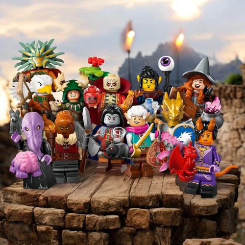 Lego minifigures dungeons - lego,
