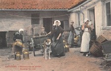 CPA BELGIQUE / LAITIERES /