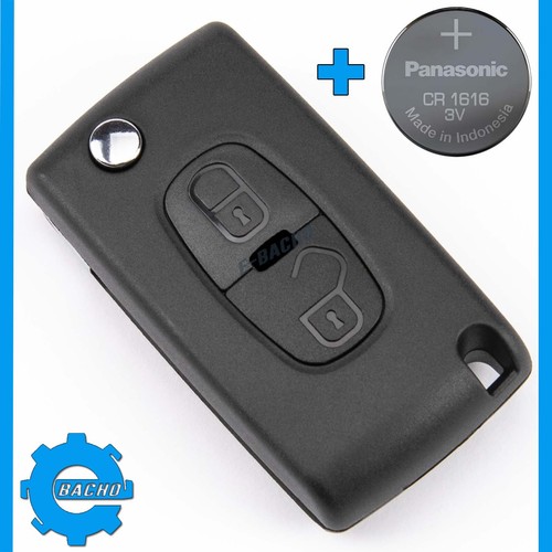 Coque clé pour peugeot 4007 - coque,
