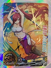 Goddess Fairy Tail Erza Scarlet Sexy Holo Oil Card