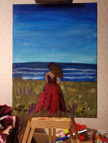 Tableau peinture acrylique sur - tableau,