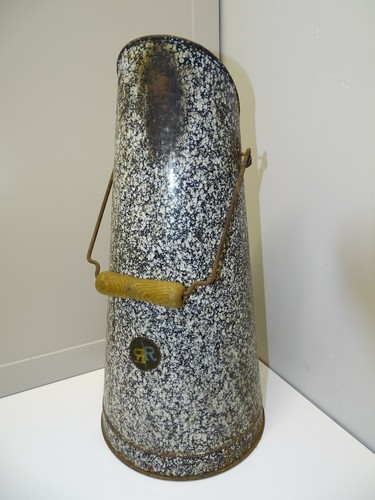 Ancien seau charbon tole - -ancien, a