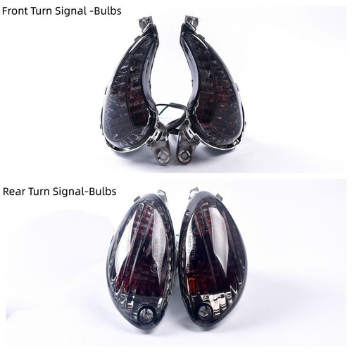 Front rear turn signal smoke - front,