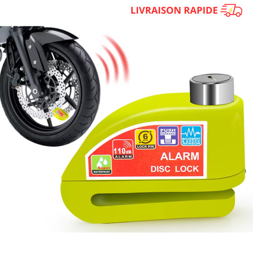 Antivol disque moto vélo - disque, et
