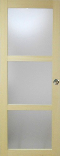 Porte coulissante bois ayous - bois,