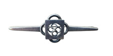 Svend Weihrauch - F. Hingelberg. Art deco Sterling Silver Brooch.