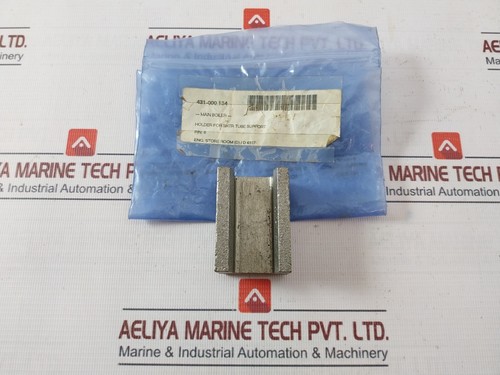 Holder for shutter - for, tube