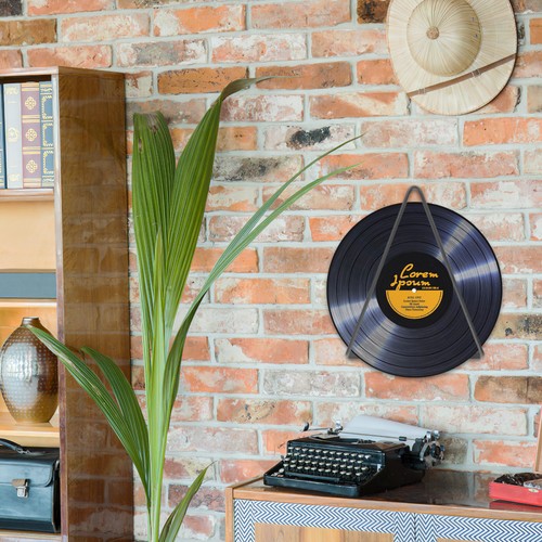 Vinyl media display support - vinyl,